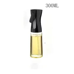 1pc 200ml/300ml Oil Spray Bottle Kitchen Cooking Olive Oil Dispenser Camping BBQ Baking Vinegar Soy Sauce Sprayer Containers